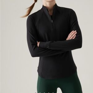 Athleta Salutation Half Zip Jacket